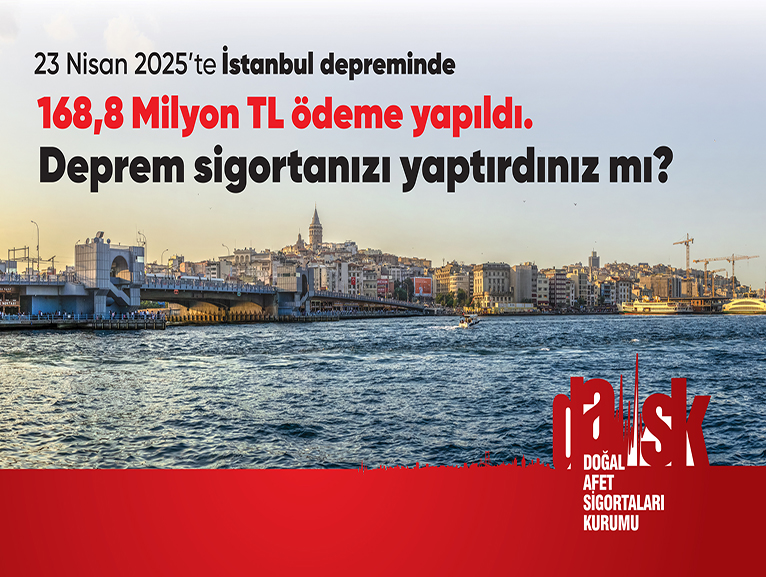 DASK'TAN �STANBUL'DA FARKINDALIK KAMPANYASI